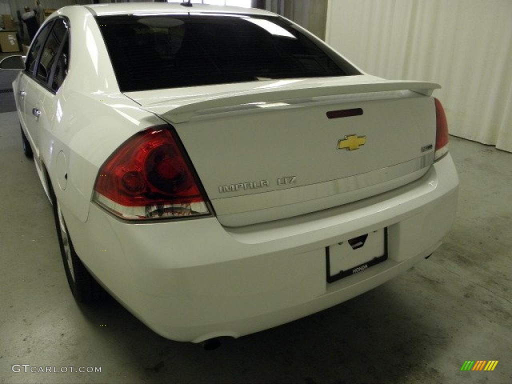 2011 Impala LTZ - Summit White / Ebony photo #11