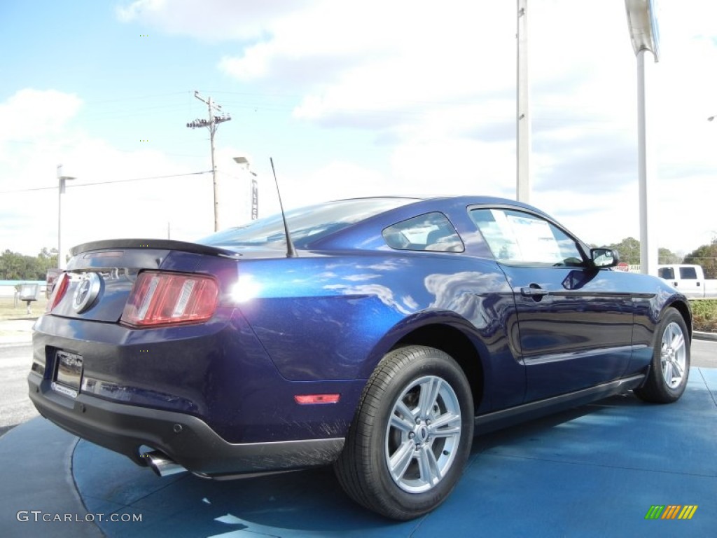 2012 Mustang V6 Coupe - Kona Blue Metallic / Stone photo #3