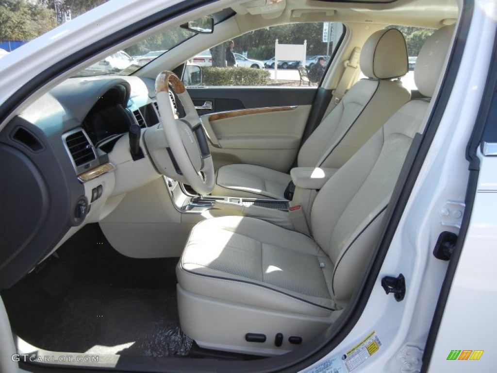 Light Camel Interior 2012 Lincoln MKZ Hybrid Photo #59260922