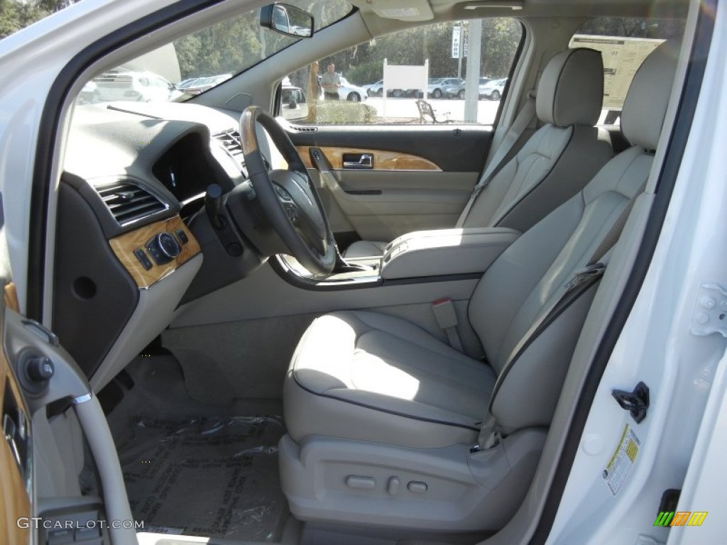 Medium Light Stone Interior 2012 Lincoln MKX FWD Photo #59261038