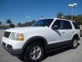 Oxford White 2002 Ford Explorer XLT Exterior