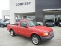 Bright Red 2003 Ford Ranger XL Regular Cab