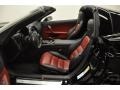 Ebony Black/Red 2011 Chevrolet Corvette Grand Sport Coupe Interior Color