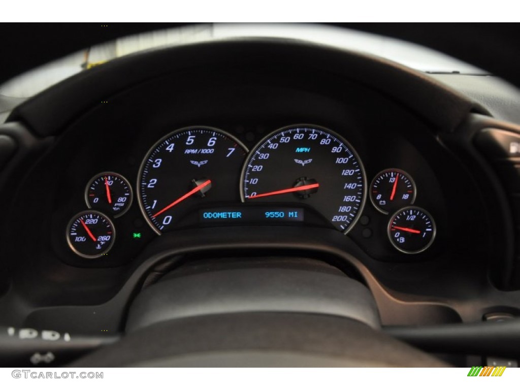 2011 Chevrolet Corvette Grand Sport Coupe Gauges Photo #59263230
