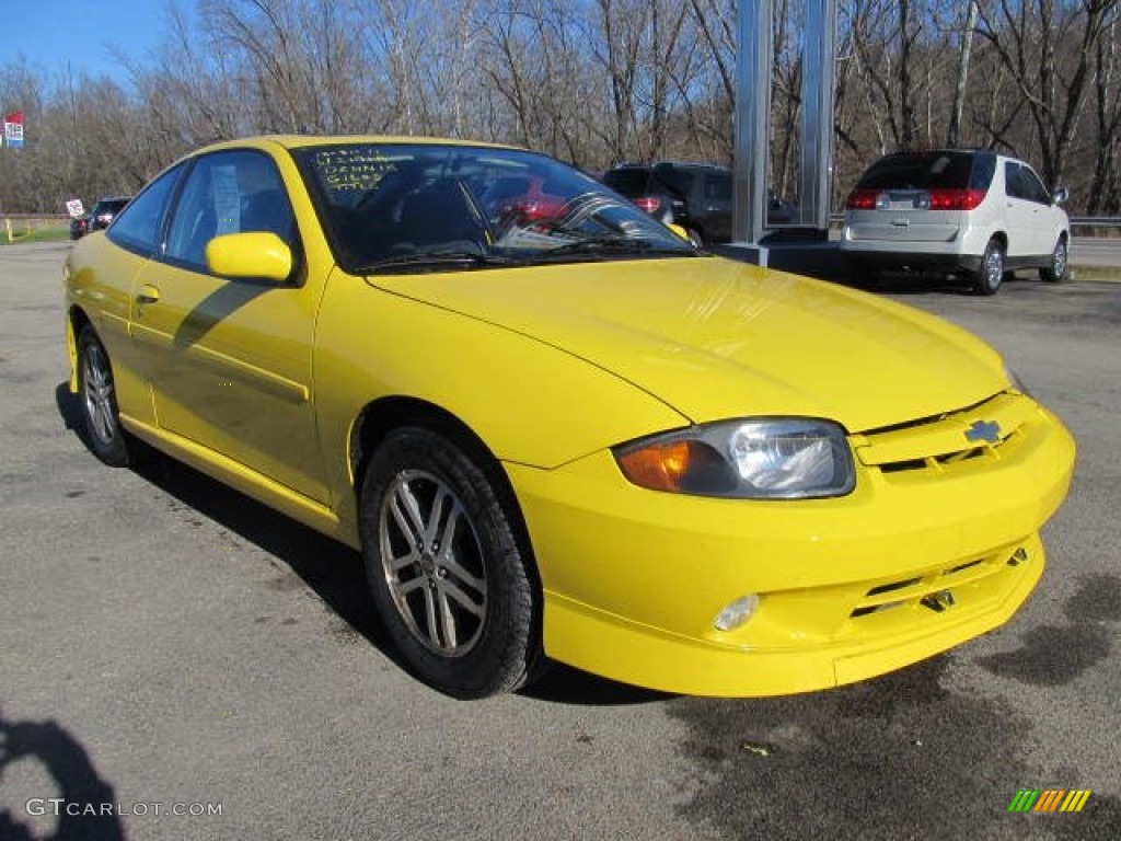 Rally Yellow 2004 Chevrolet Cavalier LS Sport Coupe Exterior Photo #59263332