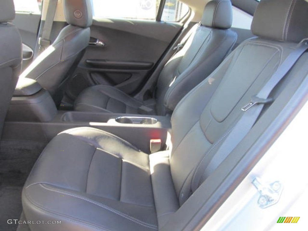 Jet Black/Dark Accents Interior 2012 Chevrolet Volt Hatchback Photo #59264170