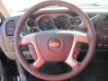 Ebony Steering Wheel Photo for 2012 Chevrolet Silverado 2500HD #59264574
