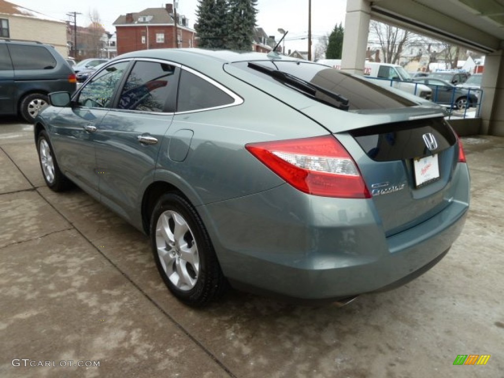 2011 Accord Crosstour EX-L 4WD - Opal Sage Metallic / Ivory photo #2