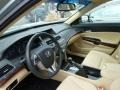 Ivory 2011 Honda Accord Crosstour EX-L 4WD Interior Color
