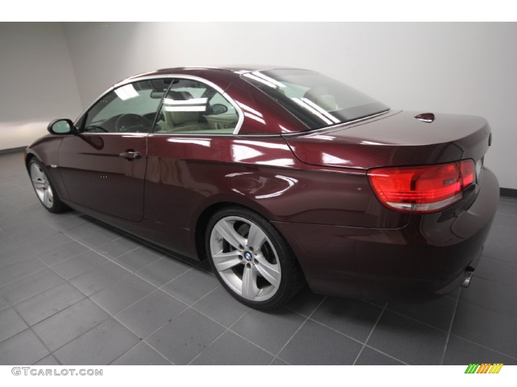 2008 3 Series 335i Convertible - Barbera Red Metallic / Beige photo #6