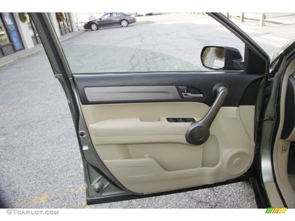 2009 Honda CR-V EX 4WD Ivory Door Panel Photo #59267172