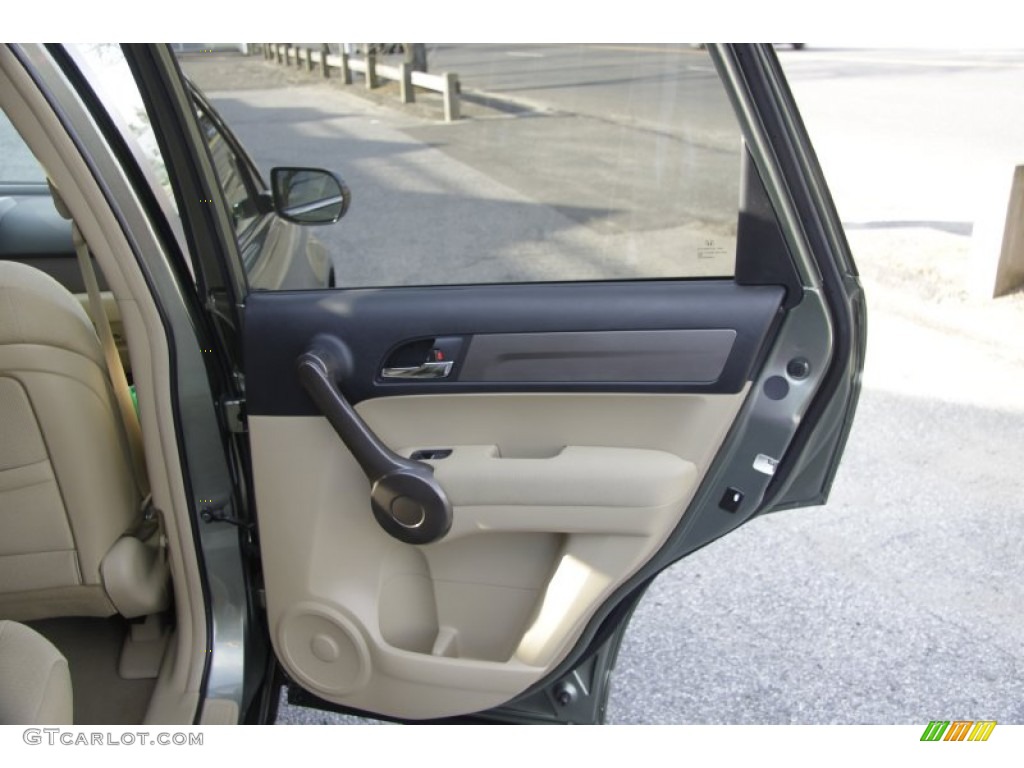 2009 Honda CR-V EX 4WD Ivory Door Panel Photo #59267190