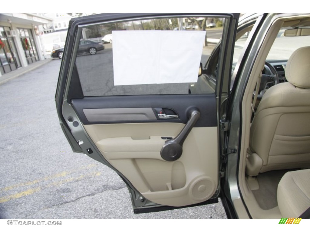 2009 Honda CR-V EX 4WD Ivory Door Panel Photo #59267199