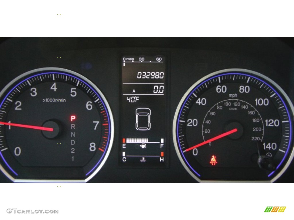 2009 Honda CR-V EX 4WD Gauges Photo #59267244