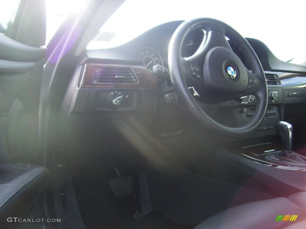 2009 3 Series 335xi Coupe - Space Grey Metallic / Black photo #8