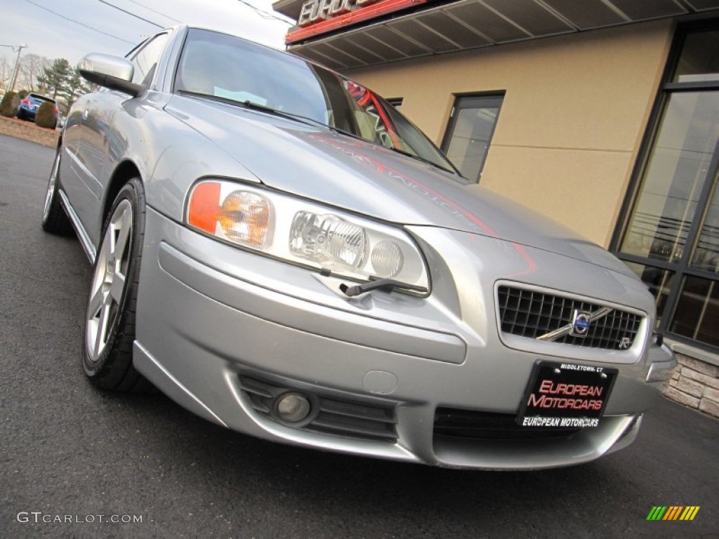 2007 S60 R AWD - R Electric Silver Metallic / Gobi Sand R Metallic photo #10