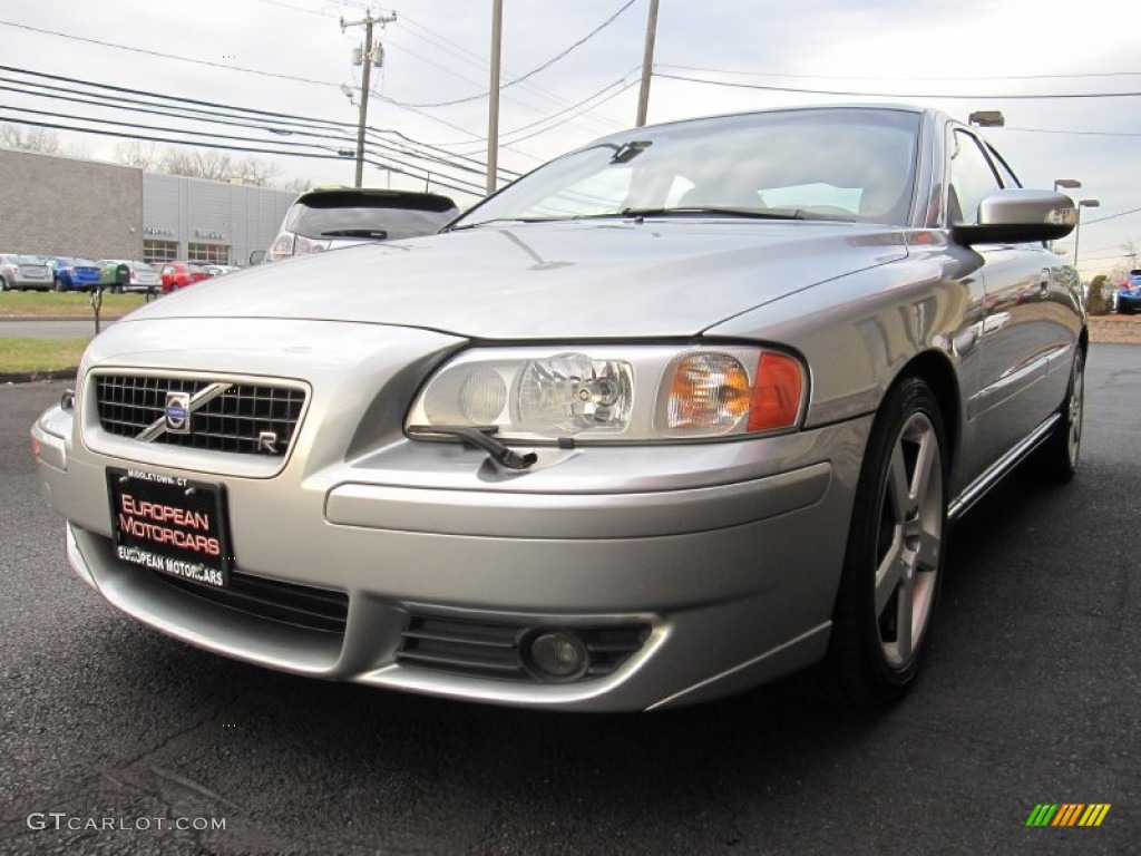 2007 S60 R AWD - R Electric Silver Metallic / Gobi Sand R Metallic photo #11