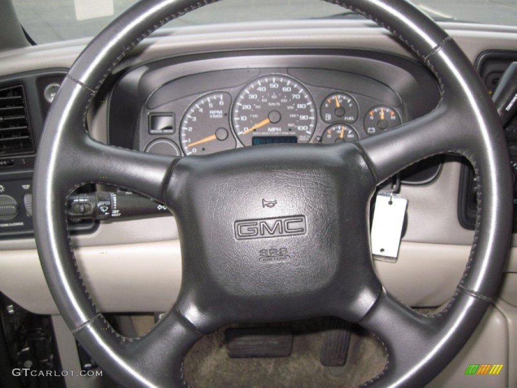 2002 Yukon XL SLT 4x4 - Storm Gray Metallic / Neutral/Shale photo #25