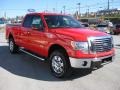 Race Red 2012 Ford F150 XLT SuperCab 4x4 Exterior