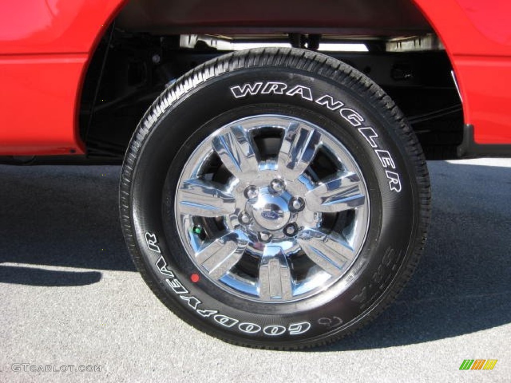 2012 Ford F150 XLT SuperCab 4x4 Wheel Photo #59268999