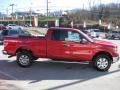 2012 Red Candy Metallic Ford F150 XLT SuperCab 4x4  photo #5