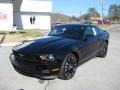 Black 2012 Ford Mustang V6 Coupe Exterior