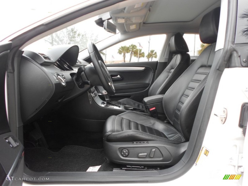 Black Interior 2009 Volkswagen CC Luxury Photo #59270109