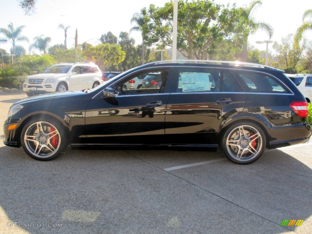 Black 2012 Mercedes-Benz E 63 AMG Wagon Exterior Photo #59270340