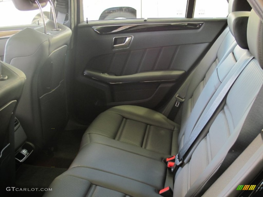 Black Interior 2012 Mercedes-Benz E 63 AMG Wagon Photo #59270358