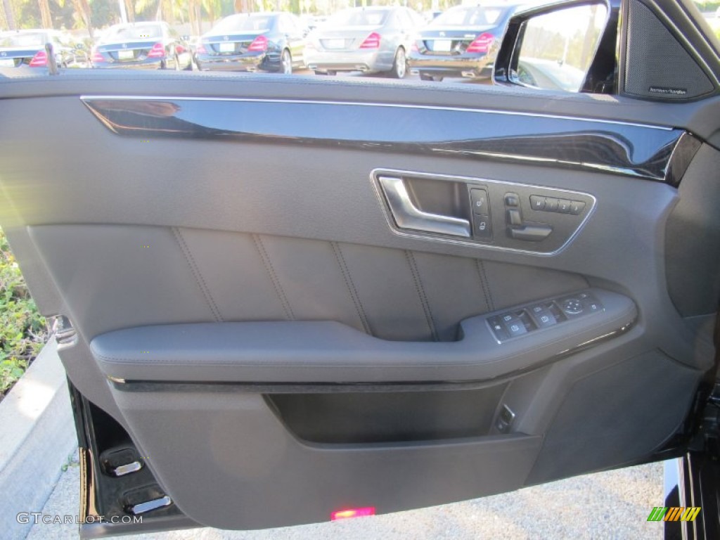 2012 Mercedes-Benz E 63 AMG Wagon Black Door Panel Photo #59270394