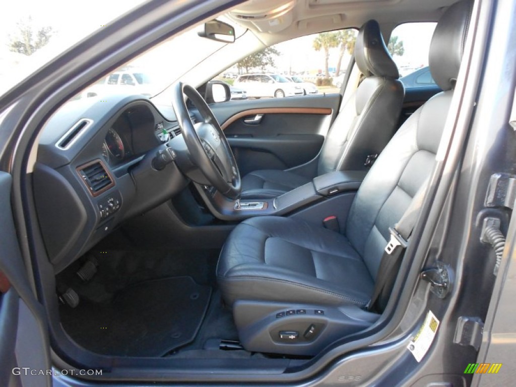 2008 S80 3.2 - Titanium Gray Metallic / Anthracite Black photo #13