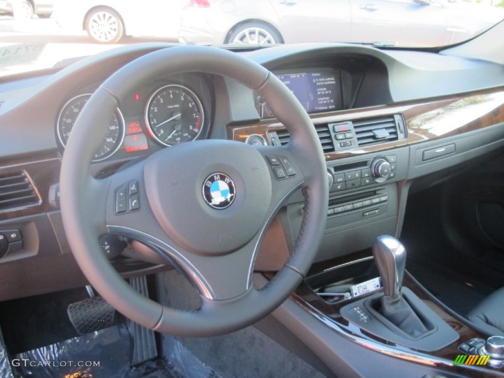 2012 3 Series 328i Coupe - Alpine White / Black photo #7