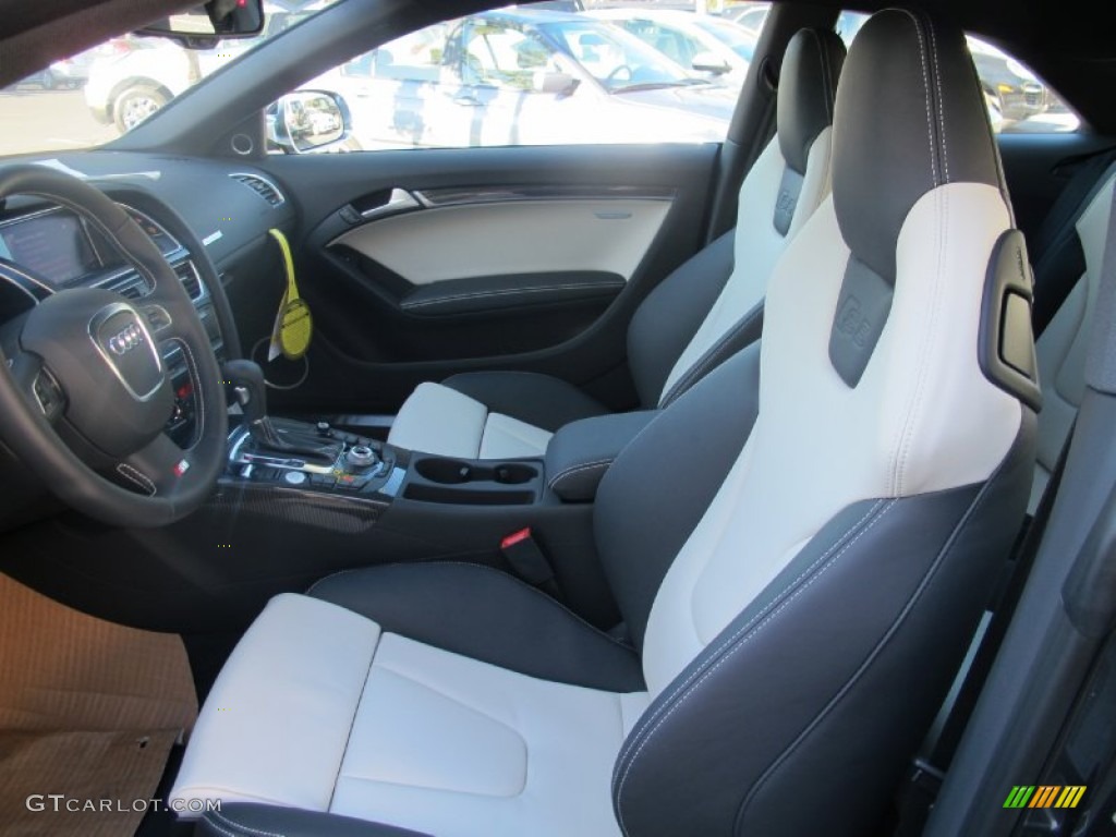 Pearl Silver Interior 2012 Audi S5 4.2 FSI quattro Coupe Photo #59270850