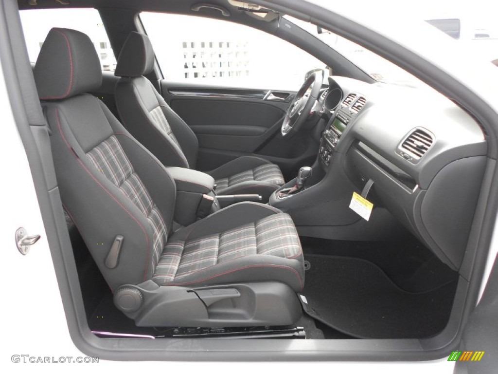 Interlagos Plaid Cloth Interior 2012 Volkswagen GTI 2 Door Photo #59271075