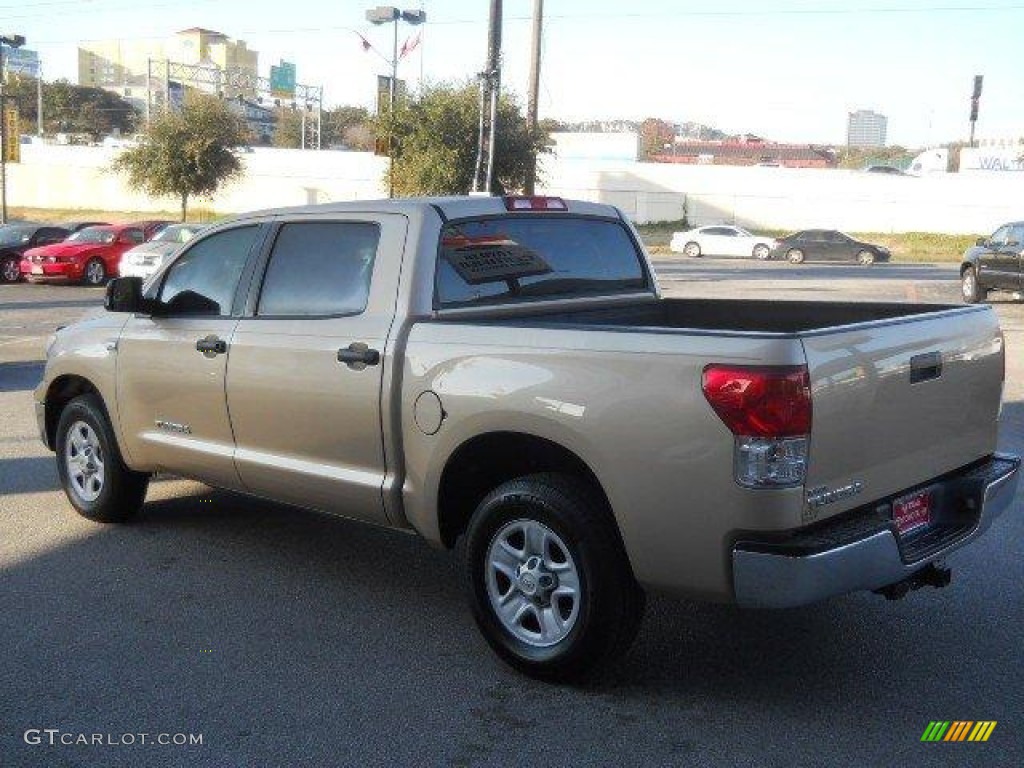 2010 Tundra CrewMax - Sandy Beach Metallic / Sand Beige photo #5