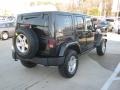 2012 Black Jeep Wrangler Unlimited Rubicon 4x4  photo #5