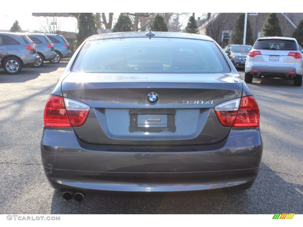 2006 3 Series 330xi Sedan - Sparkling Graphite Metallic / Terra/Black Dakota Leather photo #4