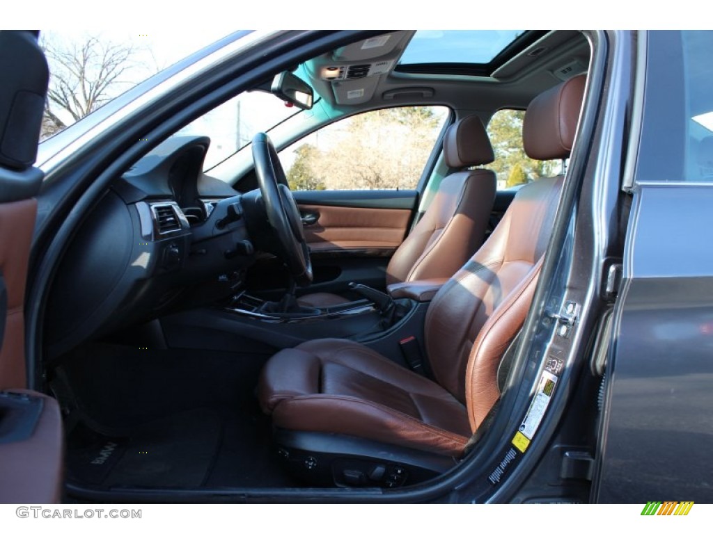 2006 3 Series 330xi Sedan - Sparkling Graphite Metallic / Terra/Black Dakota Leather photo #9