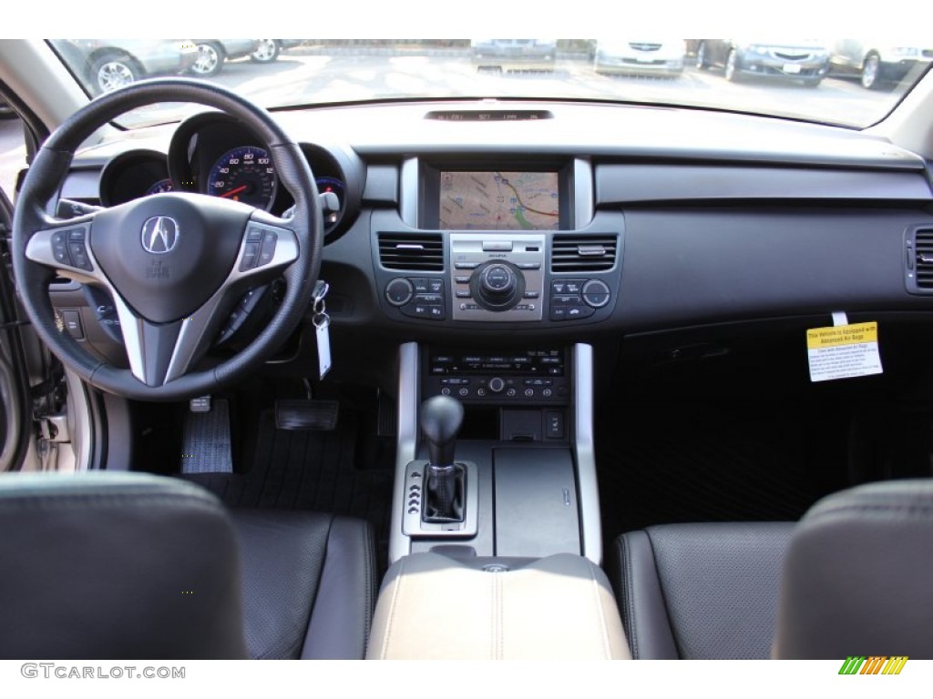 2011 Acura RDX Technology SH-AWD Ebony Dashboard Photo #59272113