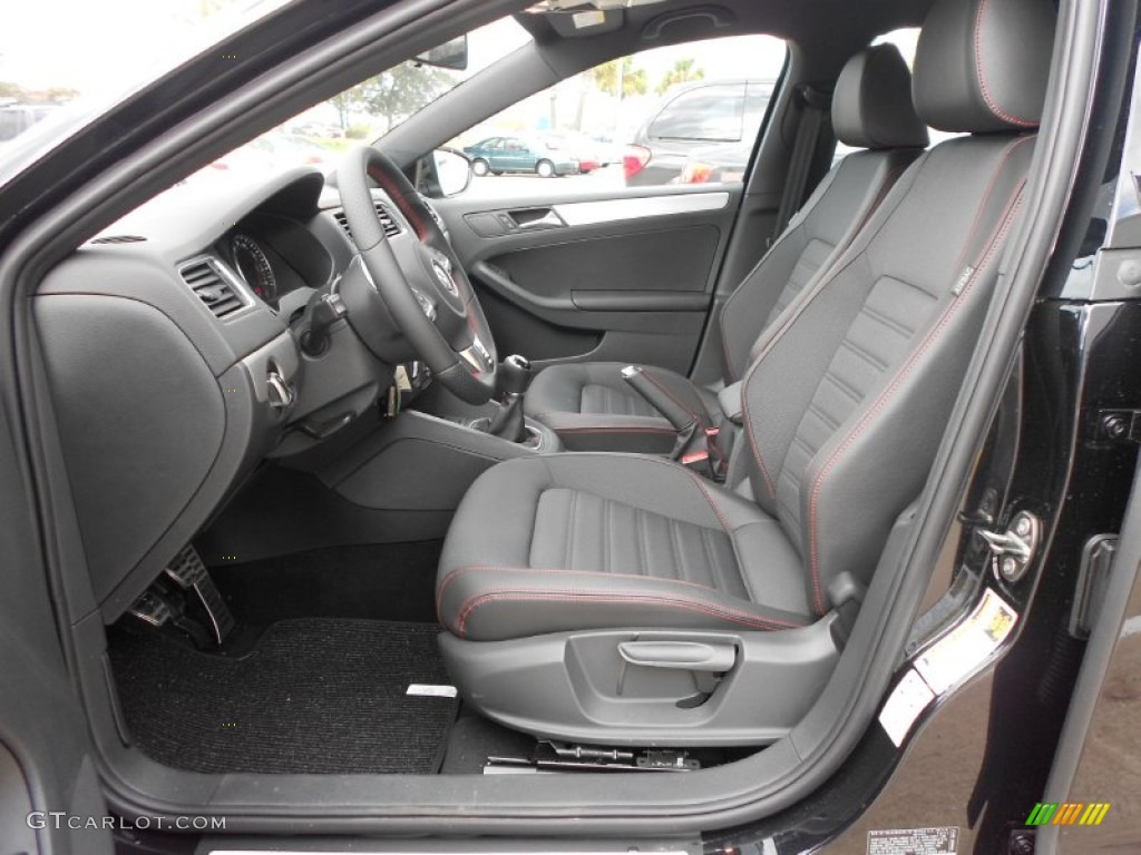 Titan Black Interior 2012 Volkswagen Jetta GLI Photo #59272275
