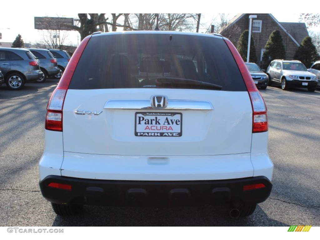 2007 CR-V EX 4WD - Taffeta White / Gray photo #4