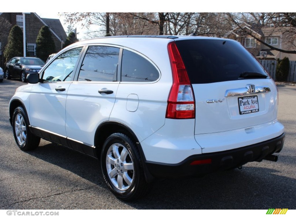 2007 CR-V EX 4WD - Taffeta White / Gray photo #5