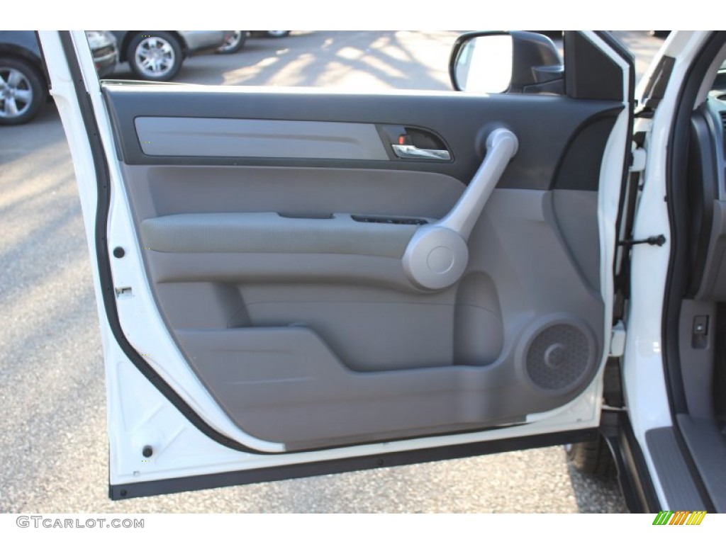 2007 CR-V EX 4WD - Taffeta White / Gray photo #9