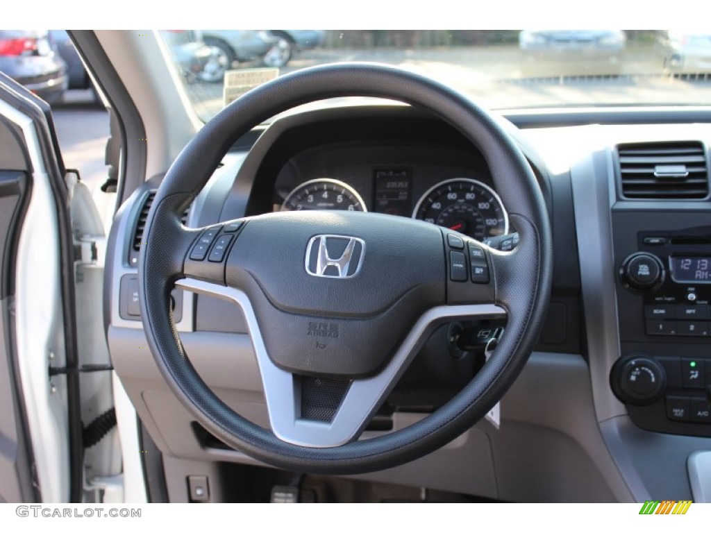 2007 CR-V EX 4WD - Taffeta White / Gray photo #14