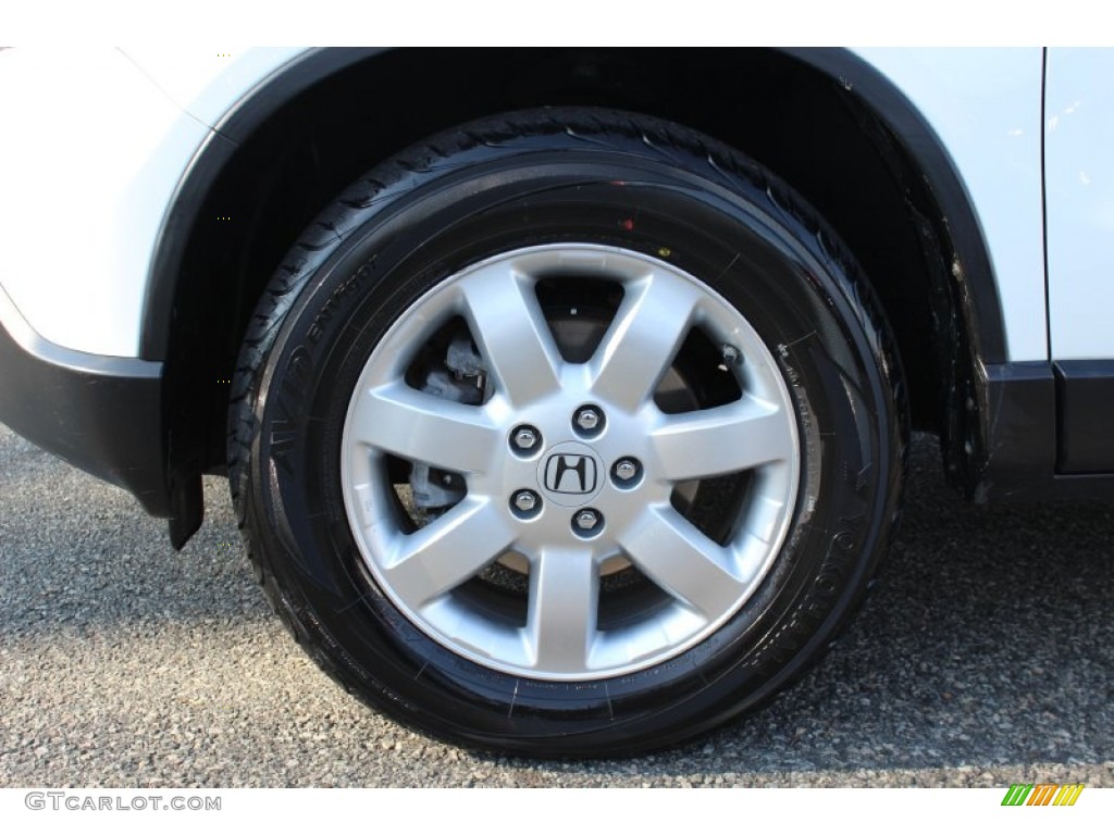 2007 CR-V EX 4WD - Taffeta White / Gray photo #30