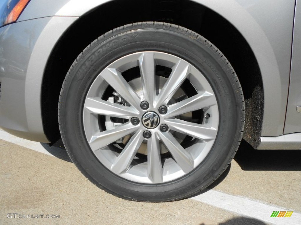 2012 Volkswagen Passat 2.5L SEL Wheel Photo #59273460