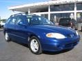 2000 Cobalt Blue Pearl Hyundai Elantra GLS Wagon  photo #1