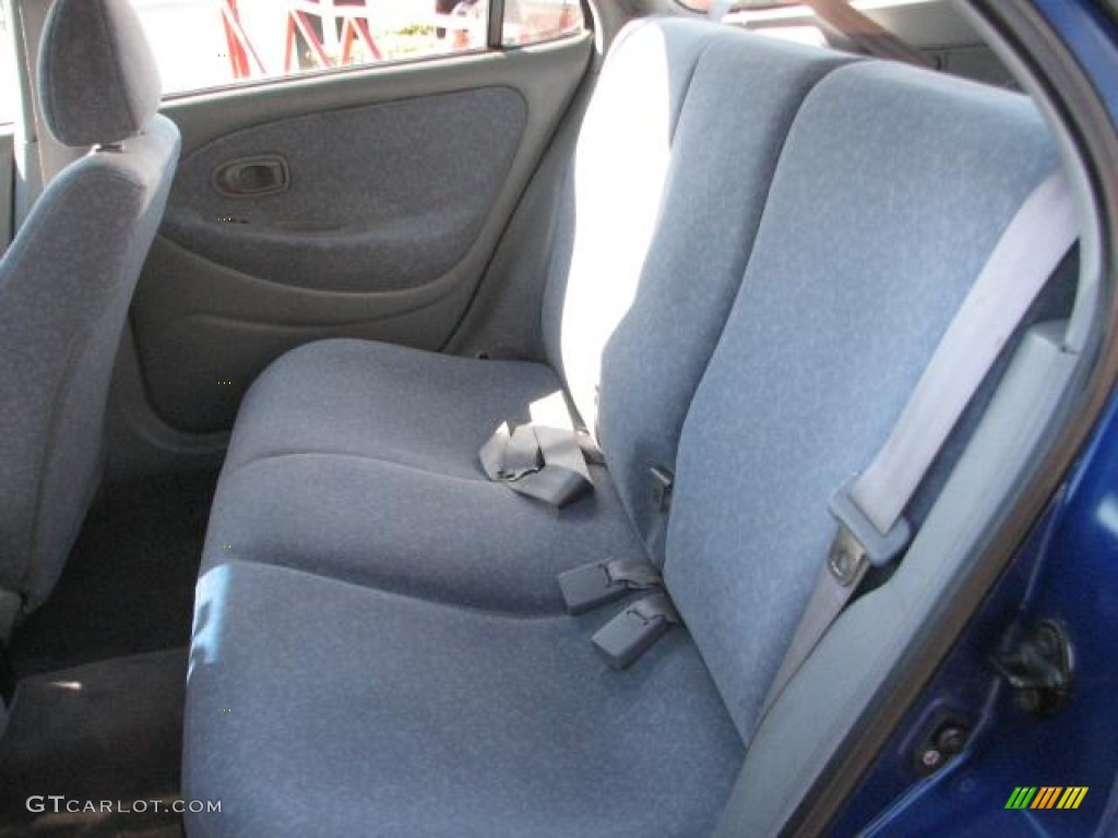 2000 Elantra GLS Wagon - Cobalt Blue Pearl / Gray photo #15
