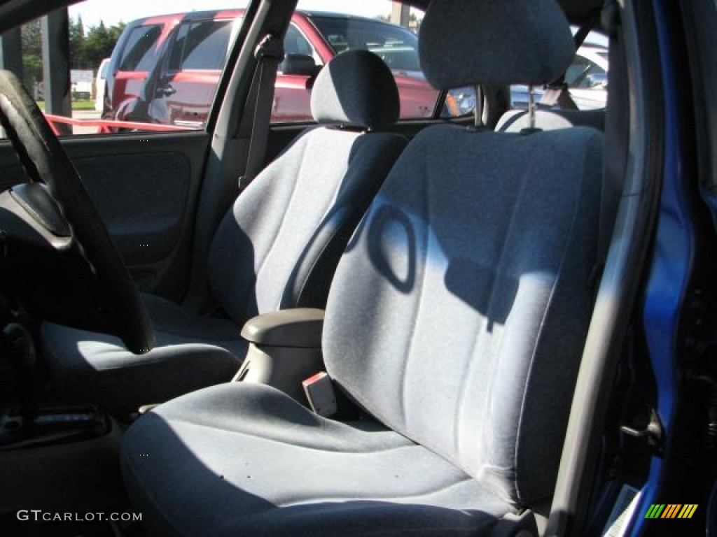 2000 Elantra GLS Wagon - Cobalt Blue Pearl / Gray photo #18