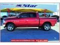 2009 Inferno Red Crystal Pearl Dodge Ram 1500 Lone Star Edition Crew Cab  photo #2